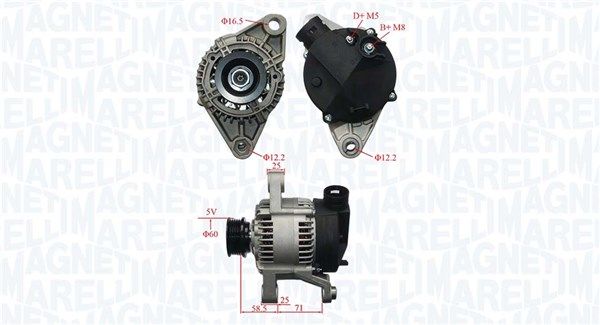 MAGNETI MARELLI Generaator 063731220010